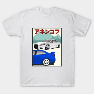 EVO X VS Eclipse 4 T-Shirt